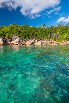 Eau turquoise, Seychelles